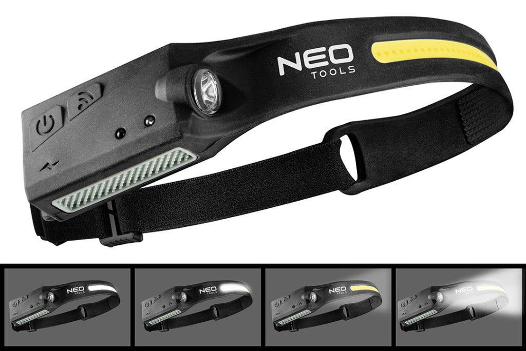 NEO TOOLS Fejlámpa 2 az 1-ben, Neo 99-097