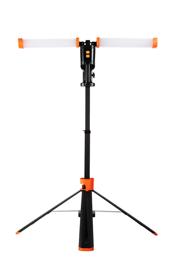 NEO TOOLS Állványos reflektor, 2x4300 lum LED fényforrás, 360fokban elforgatható 2 év garanciával 99-099