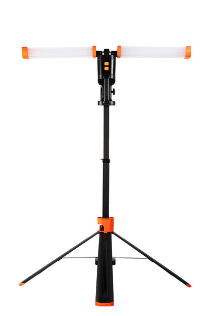 NEO TOOLS Állványos reflektor, 2x4300 lum LED fényforrás, 360fokban elforgatható 2 év garanciával 99-099