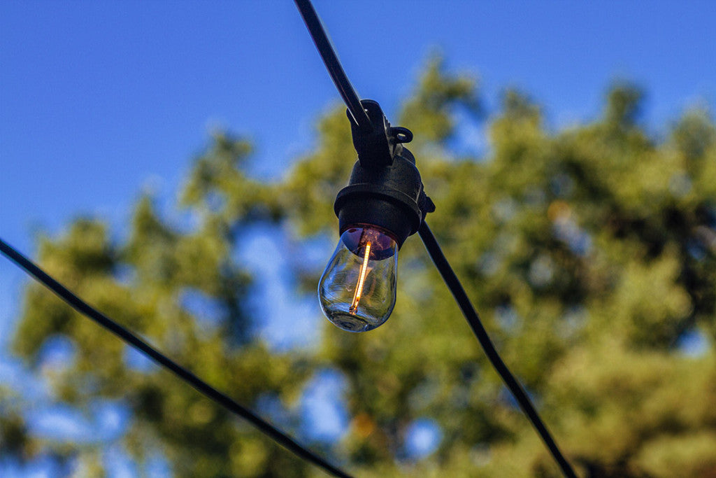 NEO TOOLS Kerti fényfüzér, 20m, 22db E27 led ízzóval, 230V  99-106