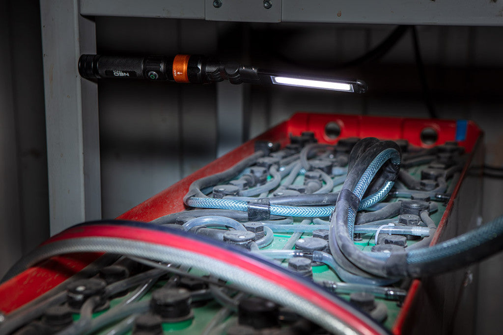 NEO TOOLS Akkus 3az1-ben vizsgálólámpa, tölthető, 350lum COB LED, 3W, IP44 99-107