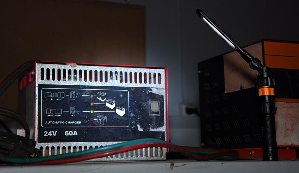 NEO TOOLS Akkus 3az1-ben vizsgálólámpa, tölthető, 350lum COB LED, 3W, IP44 99-107