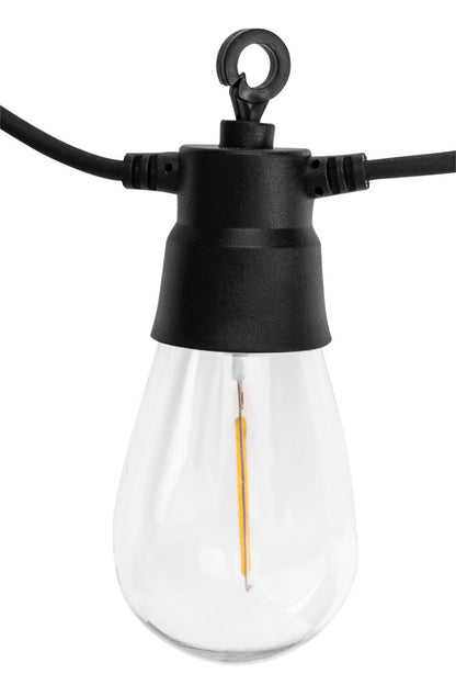 NEO TOOLS Kerti fényfűzér, napelemes, 6,5m, 10db led, távirányító 99-116