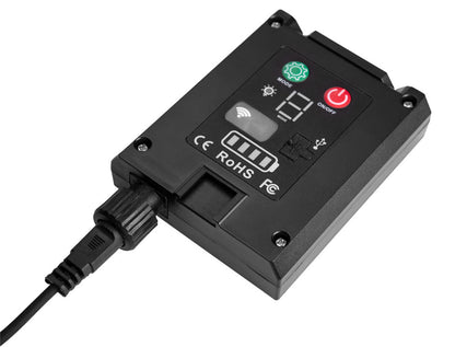 NEO TOOLS Kerti fényfűzér, napelemes, 6,5m, 10db led, távirányító 99-116