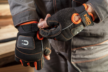 NEO TOOLS Ujjatlan mágneses munkakesztyű 10" GD014