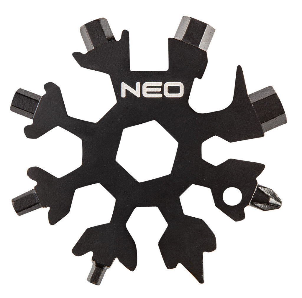 NEO TOOLS Multifunkciós szerszám hópehely 19az1-ben, 2db GD015
