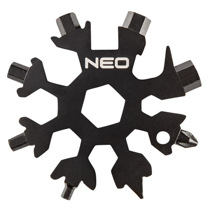 NEO TOOLS Multifunkciós szerszám hópehely 19az1-ben, 2db GD015