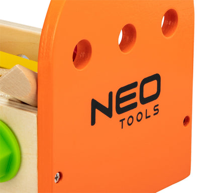 NEO TOOLS Szerszámkészlet gyerekeknek, fából GD022