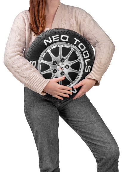 NEO TOOLS Autókerék formájú párna 40cm, poliészter huzat GD023