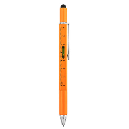 NEO TOOLS Fém golyóstoll, 5az1-ben, mérőléc, golyóstoll, vízmérték, érintőceruza, csavarhúzó GD024