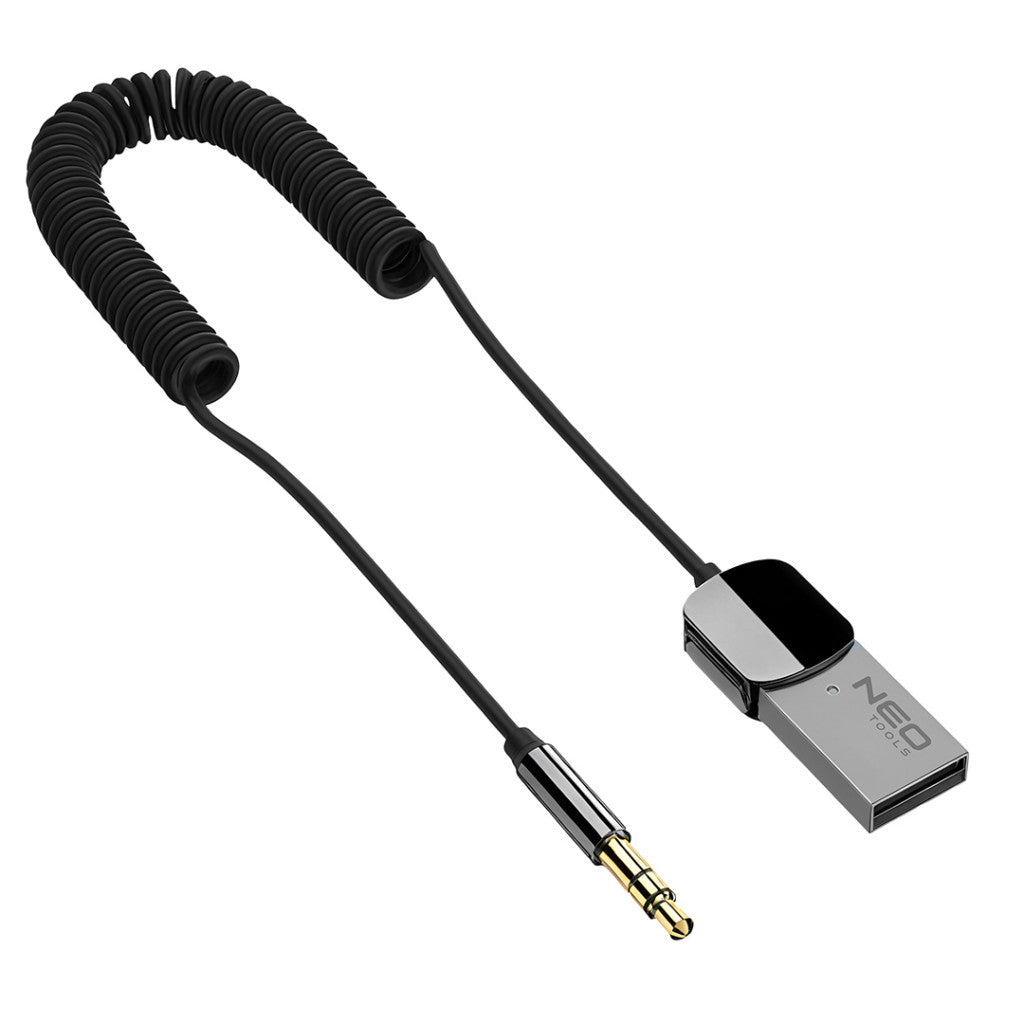 NEO TOOLS Autós USB-Aux átalakító kábel, 1m hosszúság, 5m hatótáv GD037