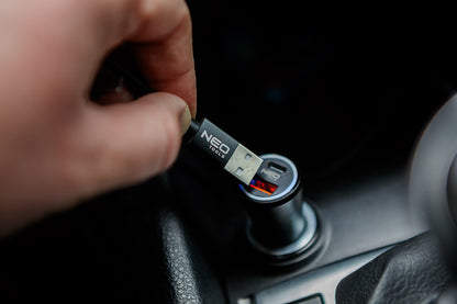 NEO TOOLS USB hosszabbítókábel, 2m, USB-A, USB-C GD040