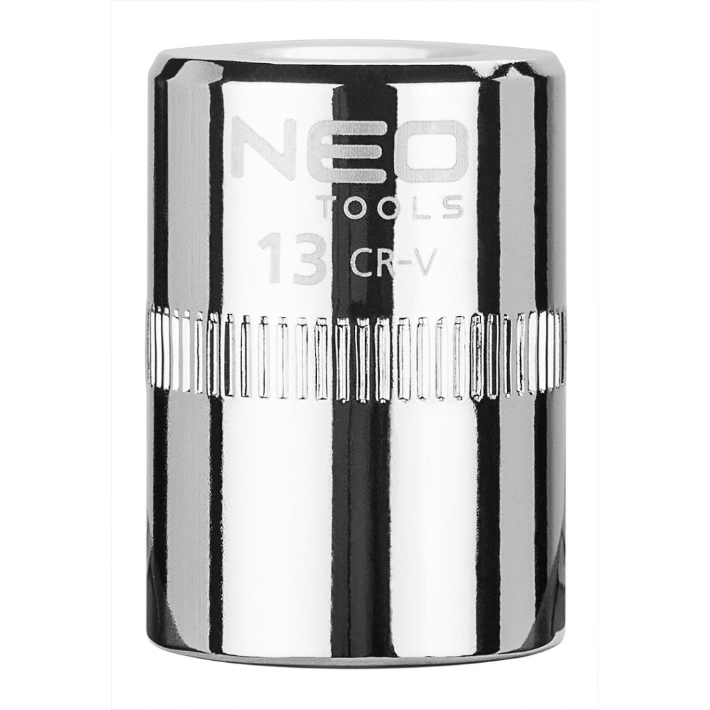 NEO TOOLS Dugókulcs 13mm, 1/4", 6 pontos, SUPERLOCK 25 év garanciával 08-231