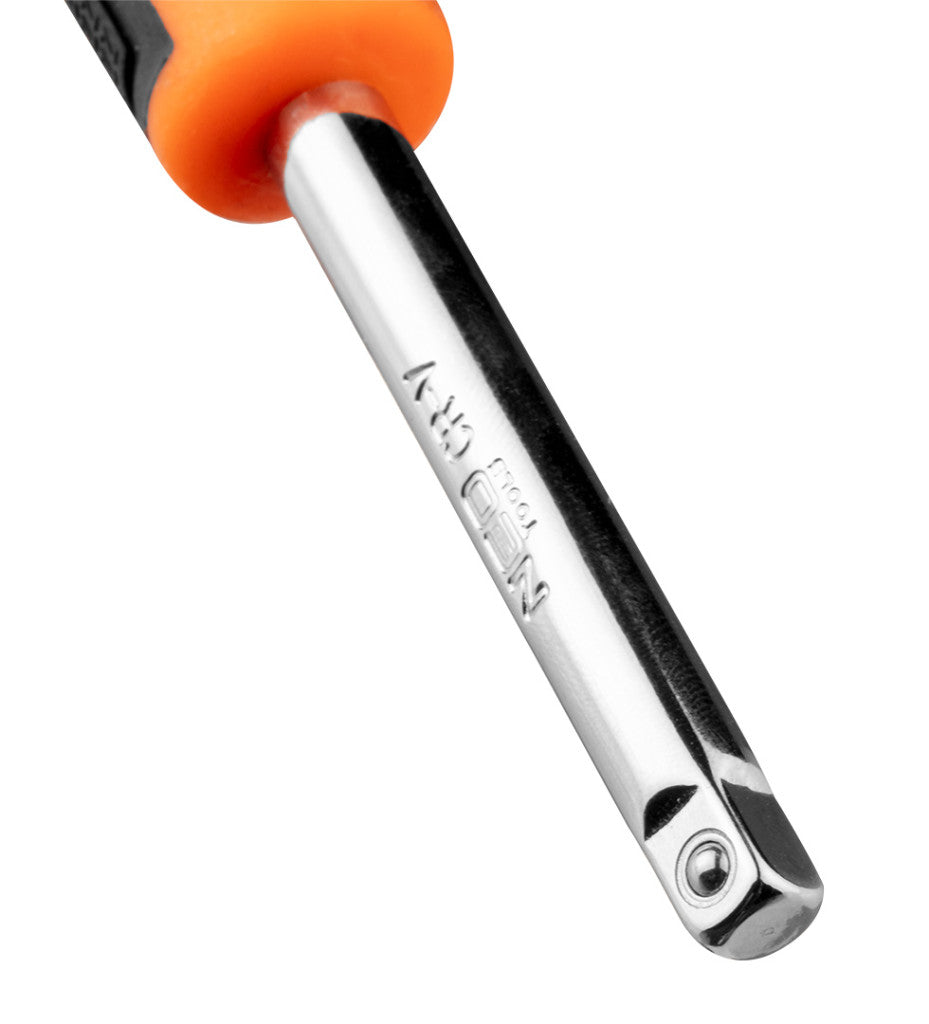 NEO TOOLS Befogószár 1/4"-os bitekhez, 4szög 25 év garanciával 08-257