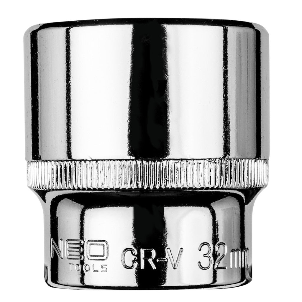 NEO TOOLS Dugókulcs 32mm, 1/2", hatlapú 25 év garanciával 08-432