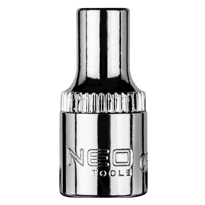 NEO TOOLS Dugókulcs 4mm, 1/4", hatlapú 25 év garanciával 08-442