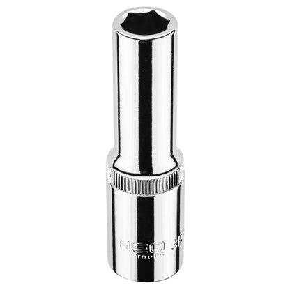 NEO TOOLS Dugókulcs 11mm, 1/2", hosszú hatlapú 25 év garanciával 08-461