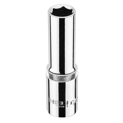 NEO TOOLS Dugókulcs 12mm, 1/2", hosszú hatlapú 25 év garanciával 08-462