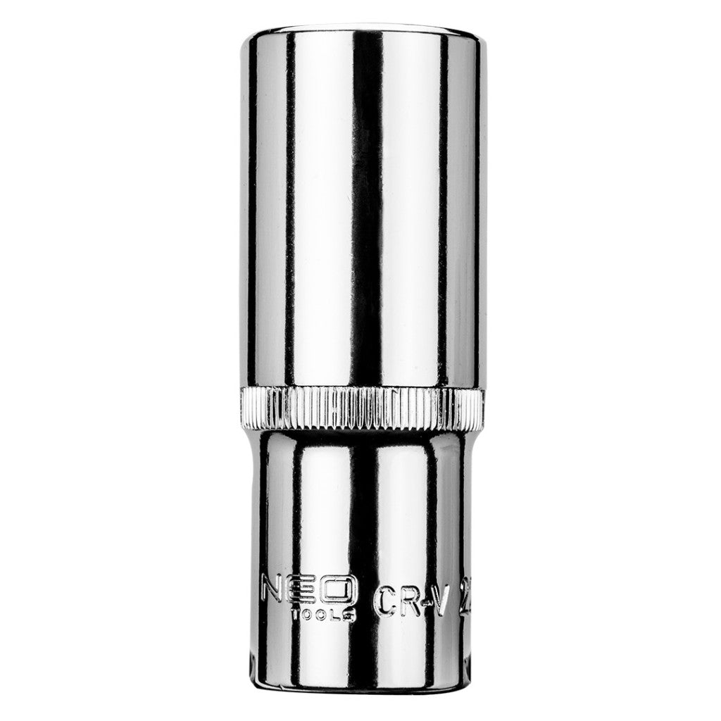 NEO TOOLS Dugókulcs 22mm, 1/2", hosszú hatlapú 25 év garanciával 08-472
