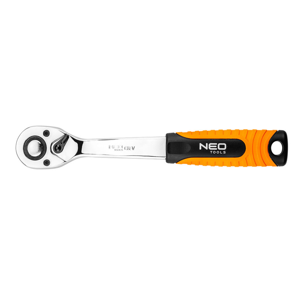 NEO TOOLS Racsnis kulcs 1/4" 145mm 25 év garanciával 08-503