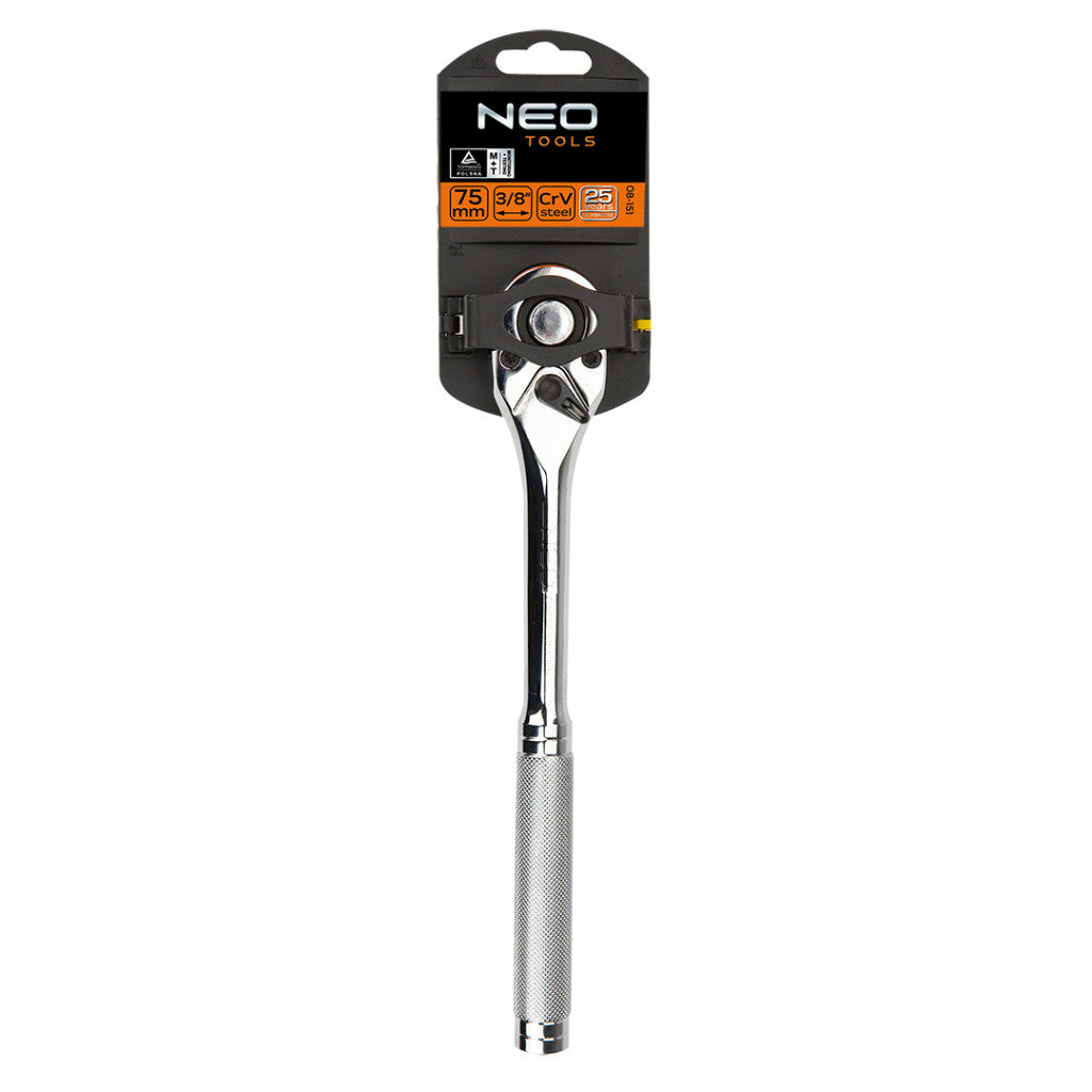 NEO TOOLS Racsnis kulcs 1/2" 255mm, DIN 3122 25 év garanciával 08-516