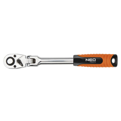 NEO TOOLS Racsnis kulcs 1/2", 285mm, FLEXIBILIS, DIN 3122 25 év garanciával 08-519