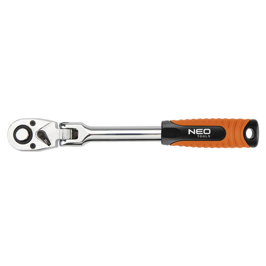 NEO TOOLS Racsnis kulcs 1/2", 285mm, FLEXIBILIS, DIN 3122 25 év garanciával 08-519