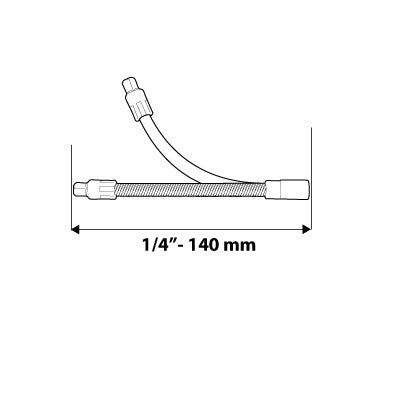 NEO TOOLS TOLDÓSZÁR 1/2", 190mm, FLEXIBILIS 08-558