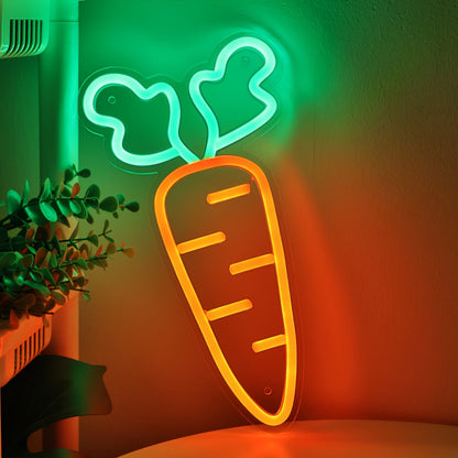 Sárgarépa LED Neon világítás
