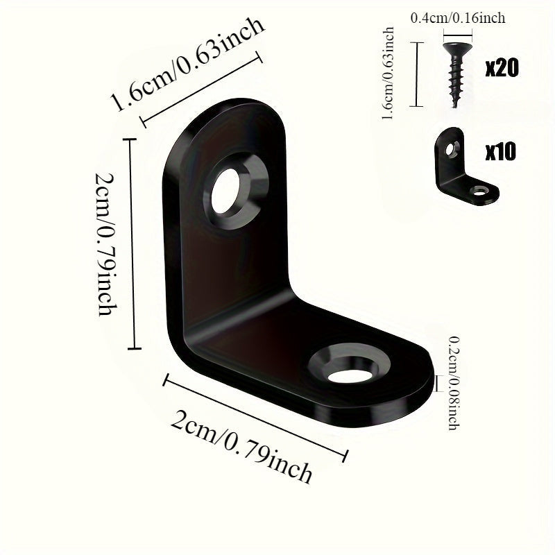 10 darab nagy teherbírású polctartó konzol