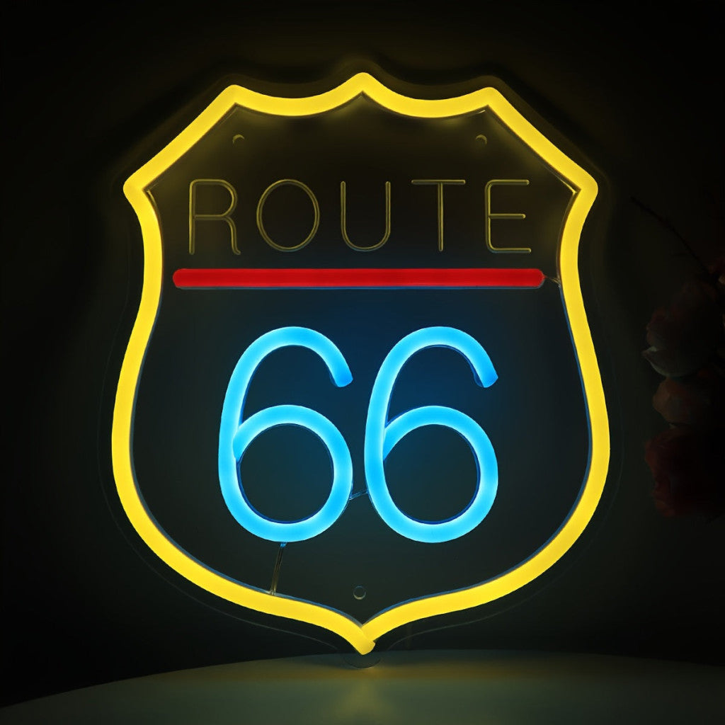 66-os út LED Neon