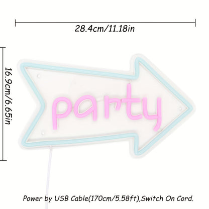 Party LED Neon világítás