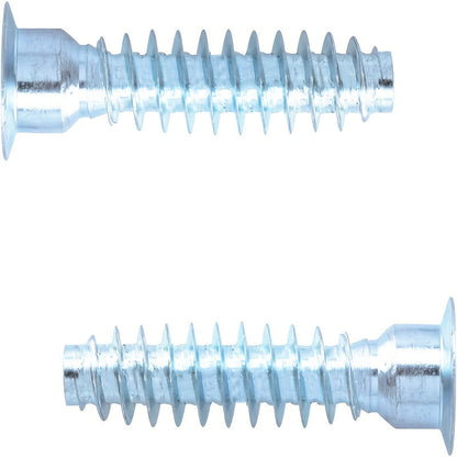 25 db M7x50 mm-es megerősített hatszögletes üregcsavarszeg, szénacél bútorösszekötő rögzítő