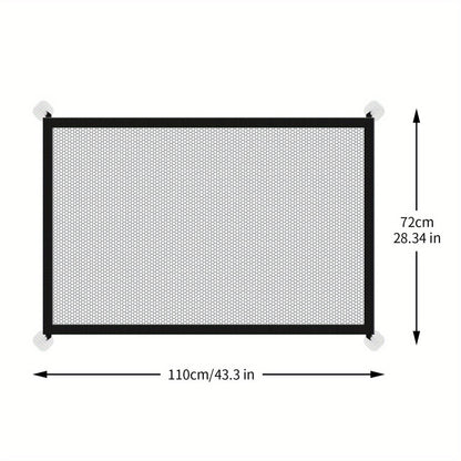 Hordozható hálós kisállat ajtó
