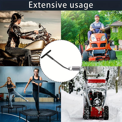 Motorkerékpár kipufogócső rugós húzóhorog