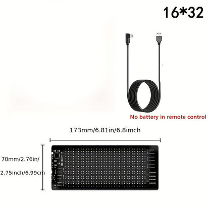 Többnyelvű Autó LED Matricás Pixel Panel