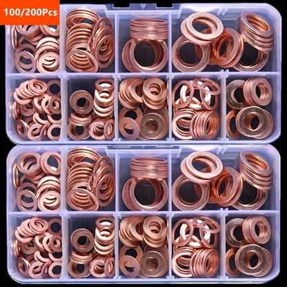 100db Réz Alátét