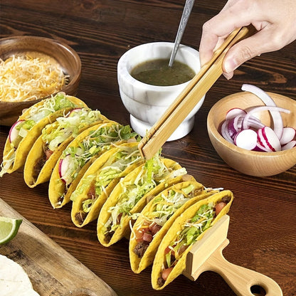 Fa Taco Tartó - 7 taco tárolására
