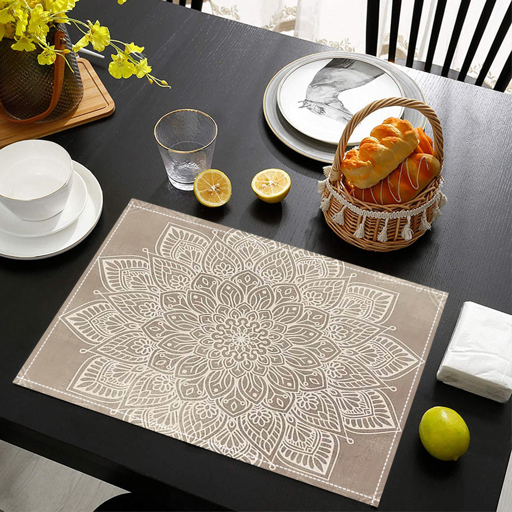 4db Mandala asztali alátét