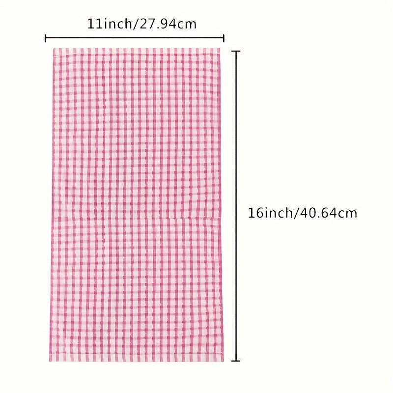 12db kockás pamut konyharuha