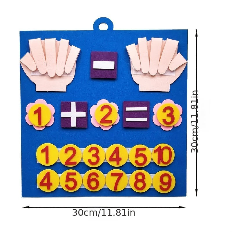 filc ujj és számok matematikai oktató játék