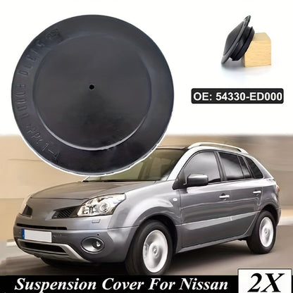 2db NISSAN Első Felfüggesztés Rugószerkezet Takaró