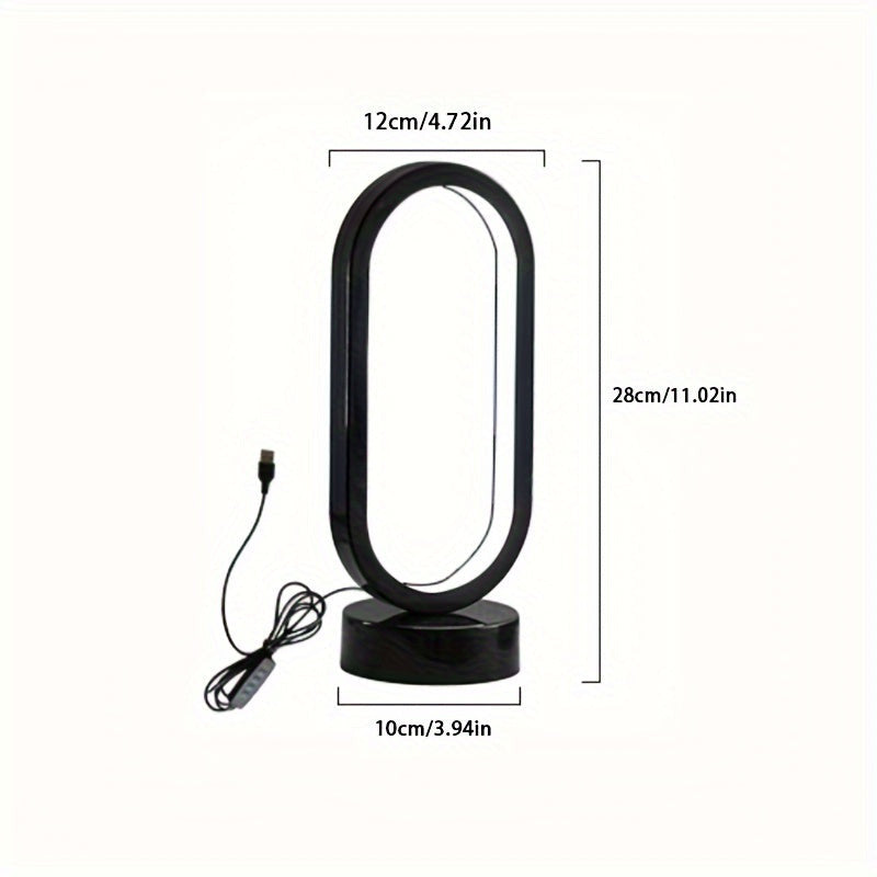 Asztali LED lámpa USB fényerőszabályzóval