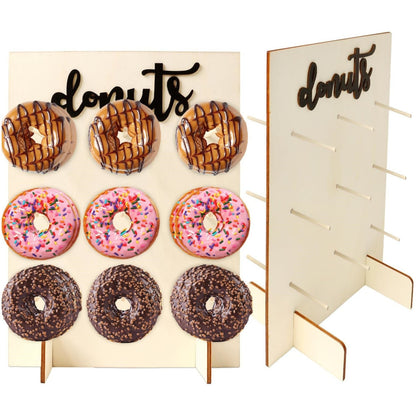 Fa Donut Falitartó Állvány