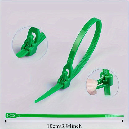 200db Erős Zöld Nylon  Növénykötő