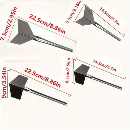 4 darabos ProCraft fém sarokspatula készlet