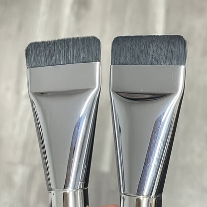 2db Prémium Nylon Festőecset Elegáns Fém Nyéllel