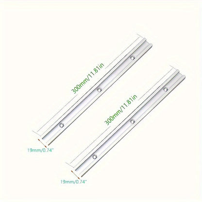 2db 400mm 19-es Modell Dupla Vágású Profil T Sín
