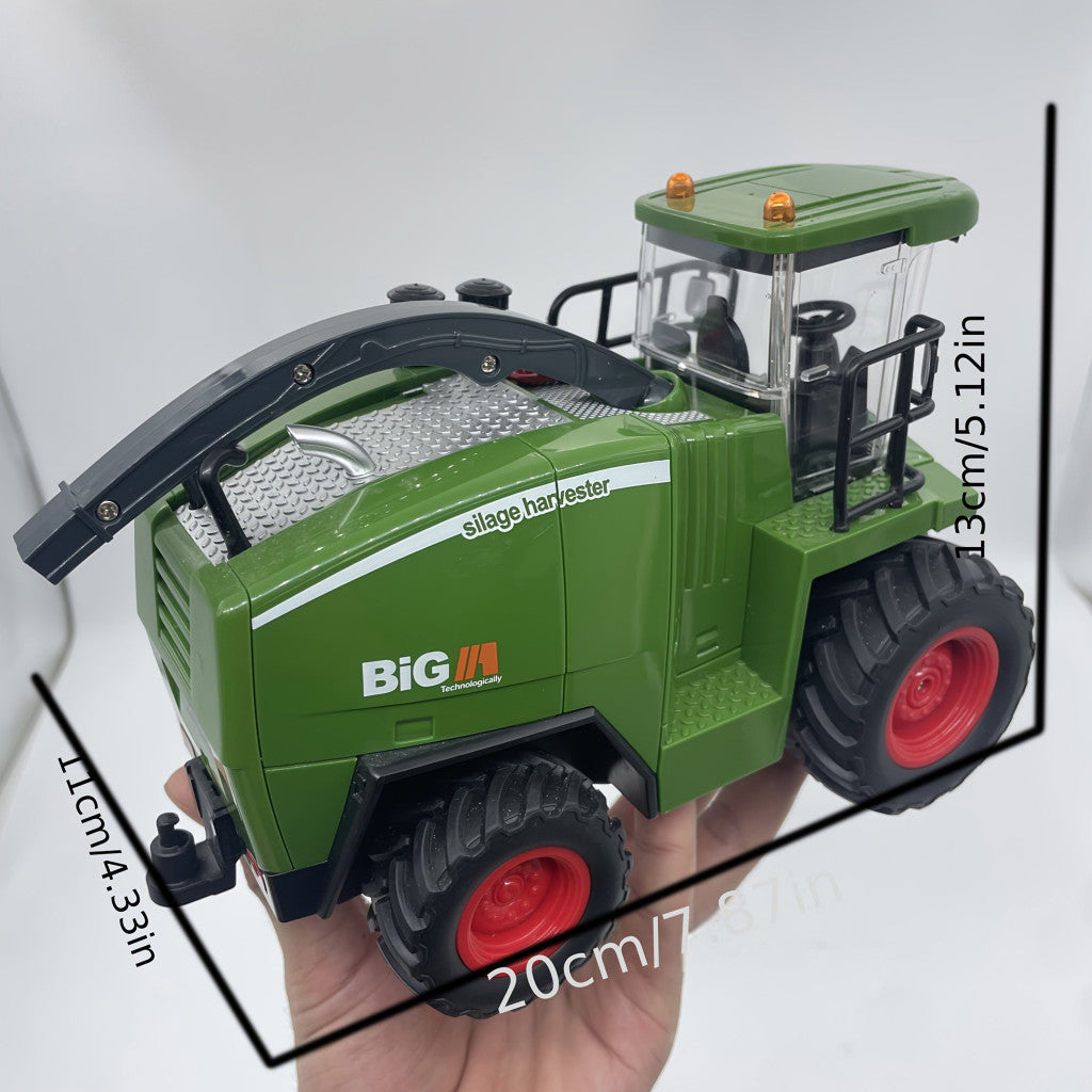 Farm Traktor Harvester Mower Játékszett