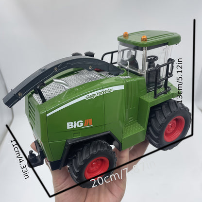 Farm Traktor Harvester Mower Játékszett